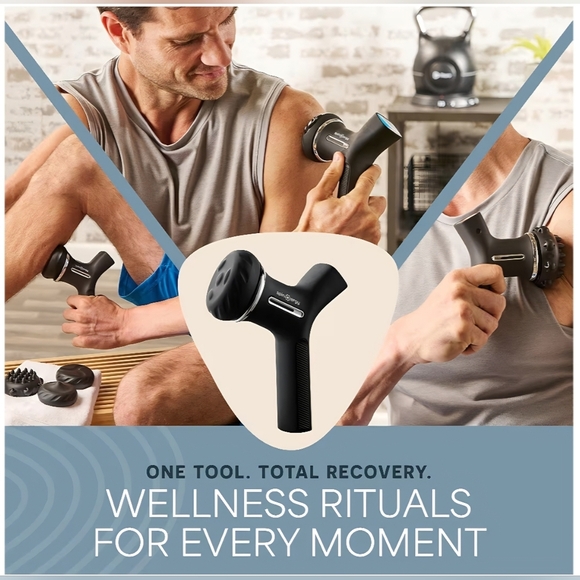 LifePro Spinergy Deep Tissue Rotary Massage Gun – Brand New! - Picture 6 of 8